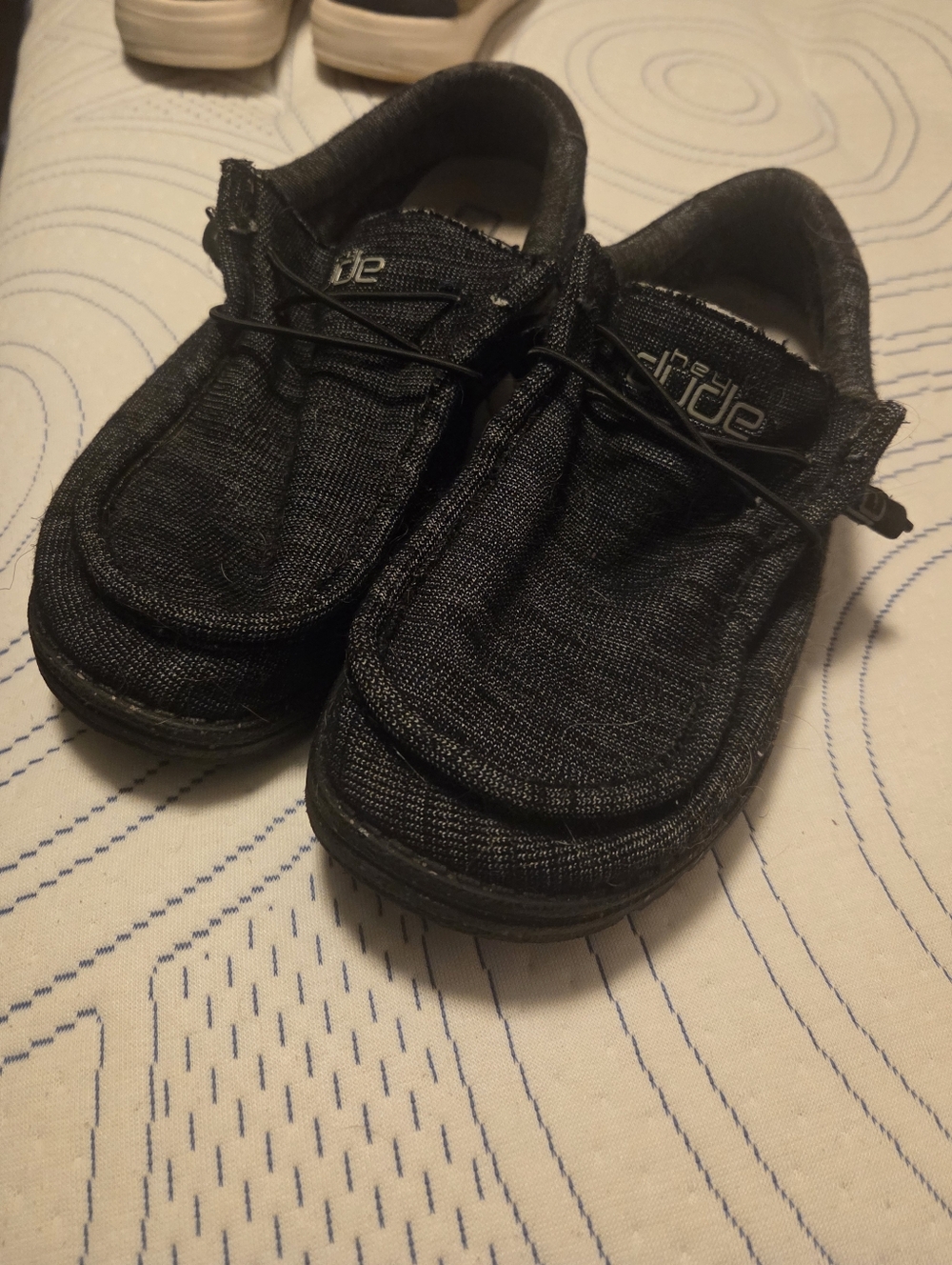 Hey Dude Black Casual Slip-On Shoes